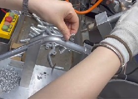 沧州客户现场焊接