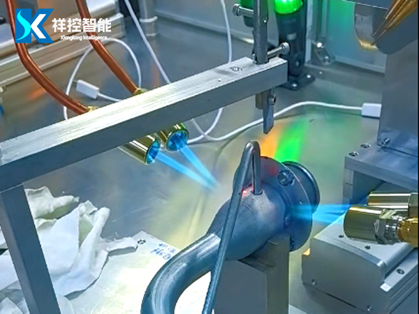 客户试样加油管焊接